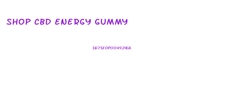 Shop Cbd Energy Gummy