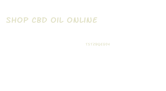 Shop Cbd Oil Online