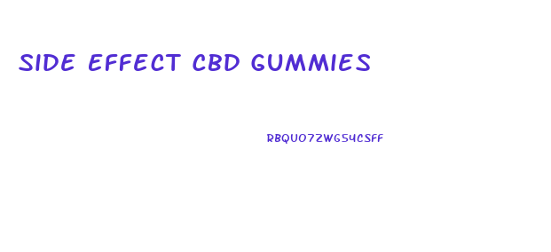 Side Effect Cbd Gummies