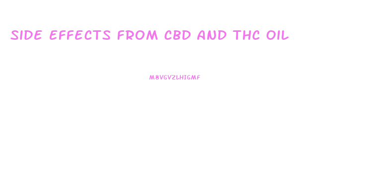 Side Effects From Cbd And Thc Oil