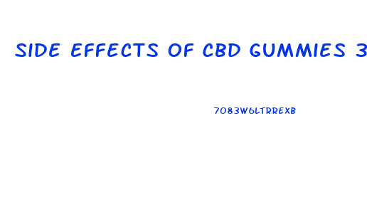 Side Effects Of Cbd Gummies 300mg
