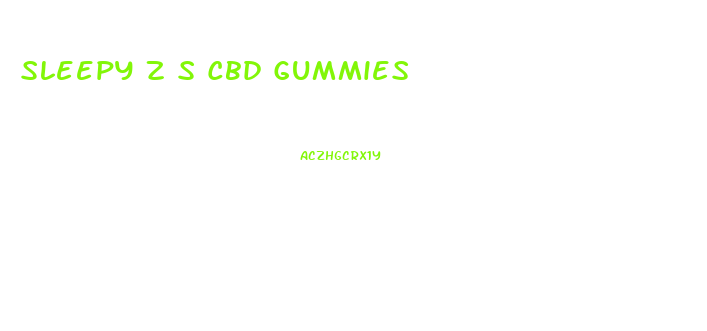 Sleepy Z S Cbd Gummies