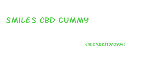 Smiles Cbd Gummy