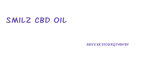 Smilz Cbd Oil