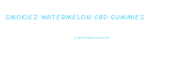 Smokiez Watermelon Cbd Gummies