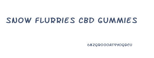 Snow Flurries Cbd Gummies