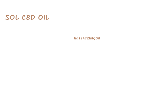 Sol Cbd Oil