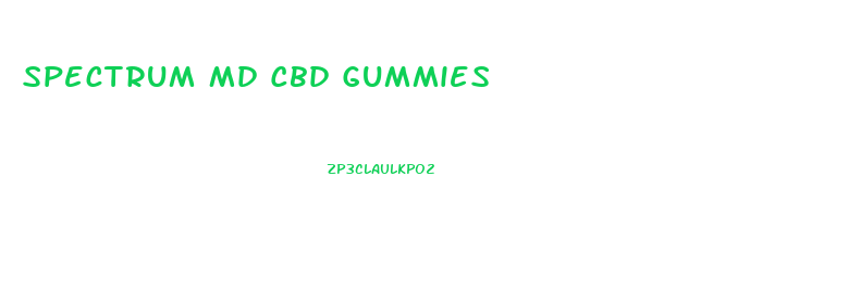 Spectrum Md Cbd Gummies