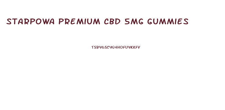 Starpowa Premium Cbd 5mg Gummies