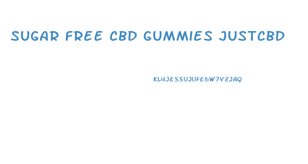 Sugar Free Cbd Gummies Justcbd