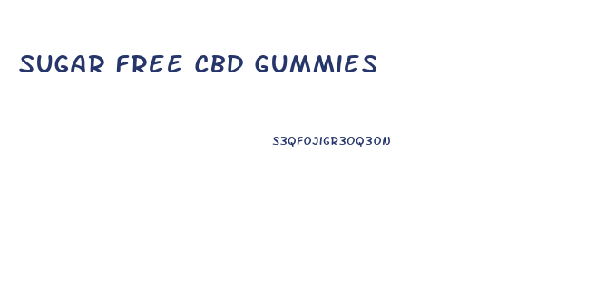 Sugar Free Cbd Gummies
