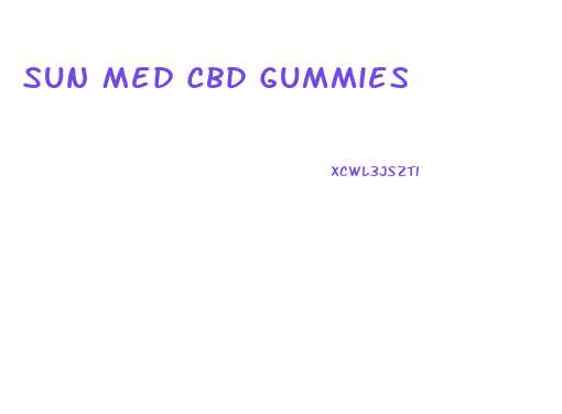 Sun Med Cbd Gummies