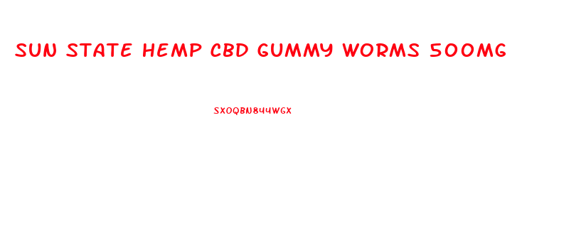 Sun State Hemp Cbd Gummy Worms 500mg