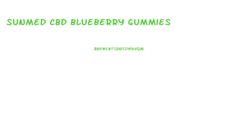 Sunmed Cbd Blueberry Gummies