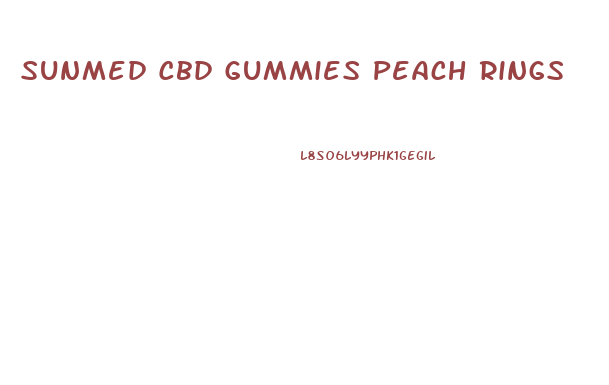 Sunmed Cbd Gummies Peach Rings