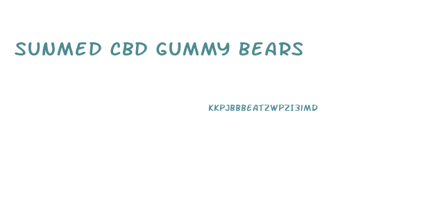 Sunmed Cbd Gummy Bears