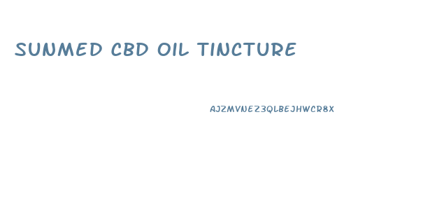 Sunmed Cbd Oil Tincture