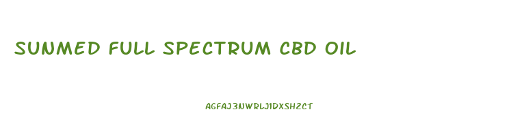 Sunmed Full Spectrum Cbd Oil