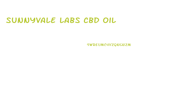 Sunnyvale Labs Cbd Oil