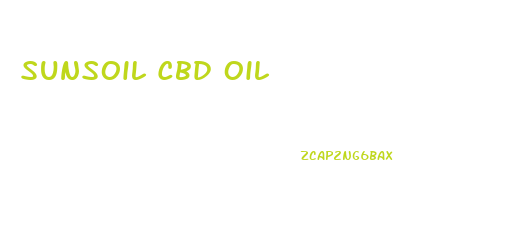 Sunsoil Cbd Oil