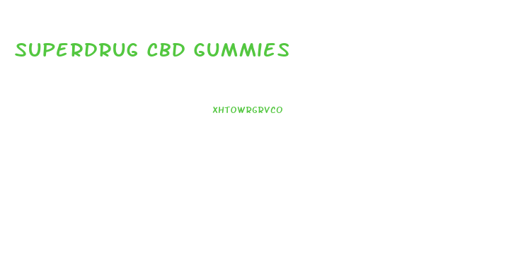 Superdrug Cbd Gummies
