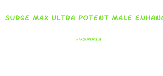 Surge Max Ultra Potent Male Enhancement Gummies With Cbd