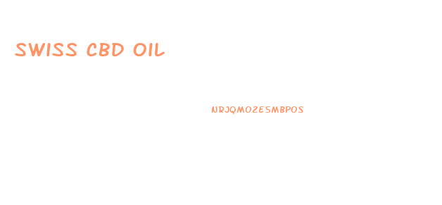 Swiss Cbd Oil