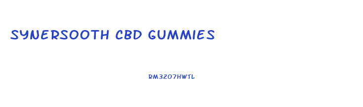 Synersooth Cbd Gummies