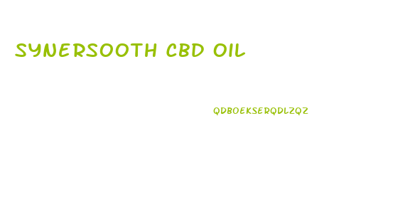 Synersooth Cbd Oil