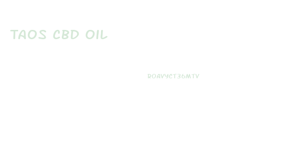 Taos Cbd Oil