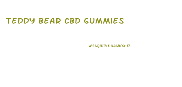 Teddy Bear Cbd Gummies