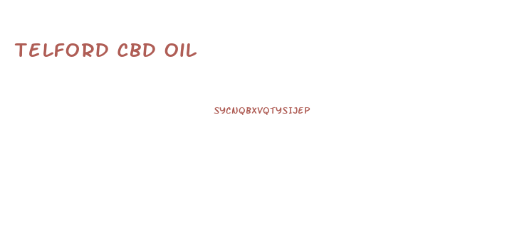 Telford Cbd Oil