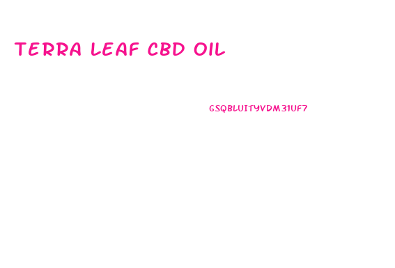 Terra Leaf Cbd Oil