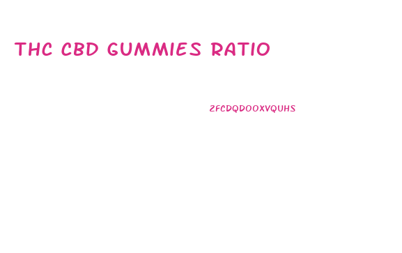 Thc Cbd Gummies Ratio