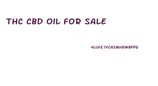 Thc Cbd Oil For Sale