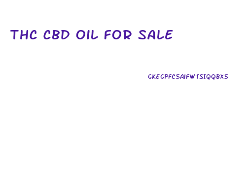 Thc Cbd Oil For Sale