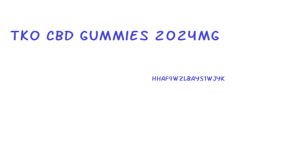 Tko Cbd Gummies 2024mg
