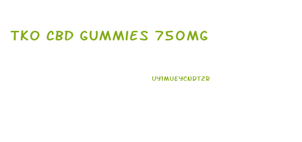 Tko Cbd Gummies 750mg