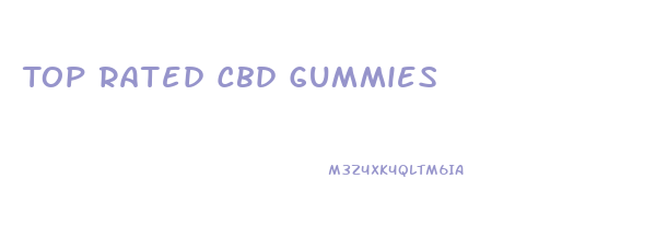 Top Rated Cbd Gummies