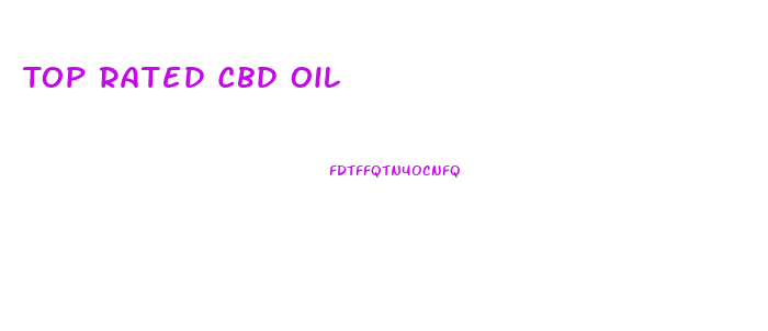Top Rated Cbd Oil
