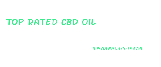 Top Rated Cbd Oil