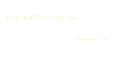 Top Rated Cbd Oil