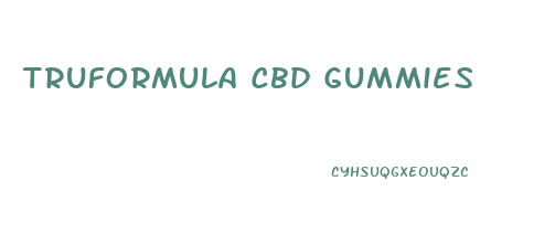 Truformula Cbd Gummies