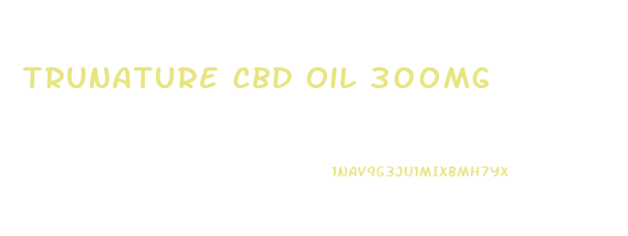 Trunature Cbd Oil 300mg