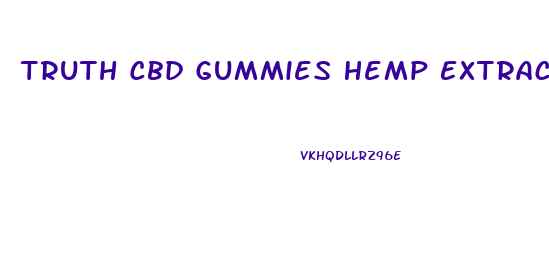Truth Cbd Gummies Hemp Extract 300mg