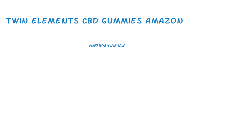 Twin Elements Cbd Gummies Amazon