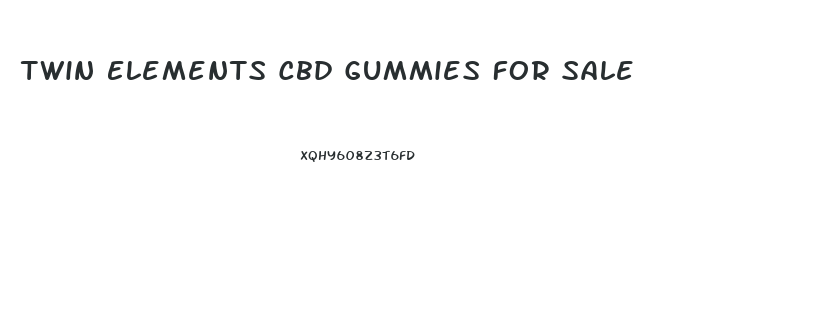 Twin Elements Cbd Gummies For Sale