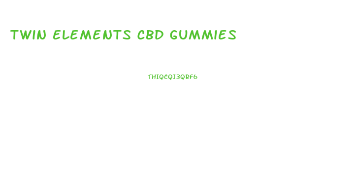 Twin Elements Cbd Gummies