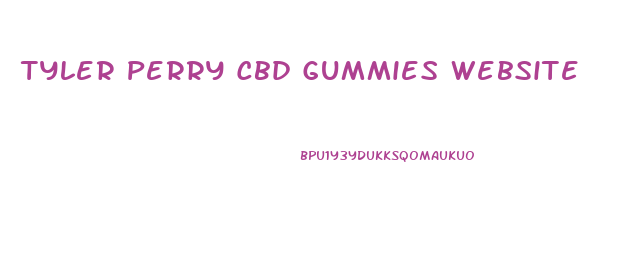 Tyler Perry Cbd Gummies Website