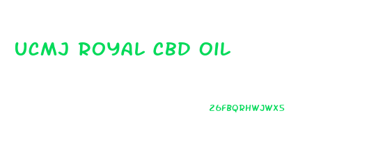 Ucmj Royal Cbd Oil
